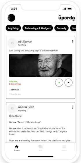 Upordo - Up or Down you will get the answer